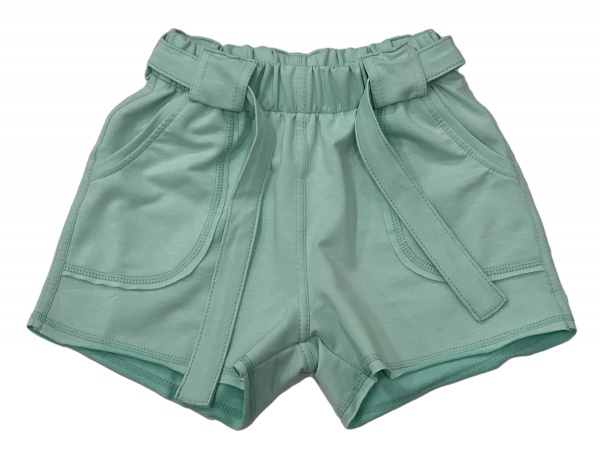 Шорты для девочек JOIKS р.140 мятный SH-04 