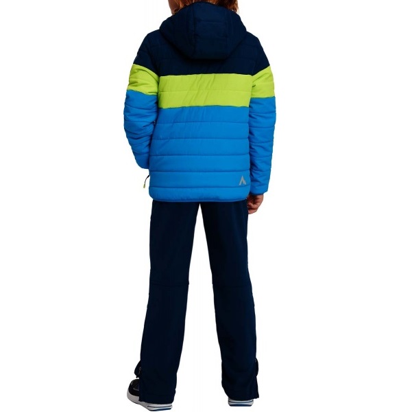 Куртка McKinley Ricos jrs 408114-913635 р.164 синьо-салатовий