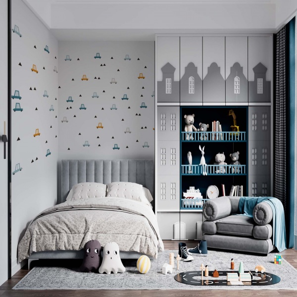 Стикеры-паттерны Lipastick Cars 120х20 см 7010620227