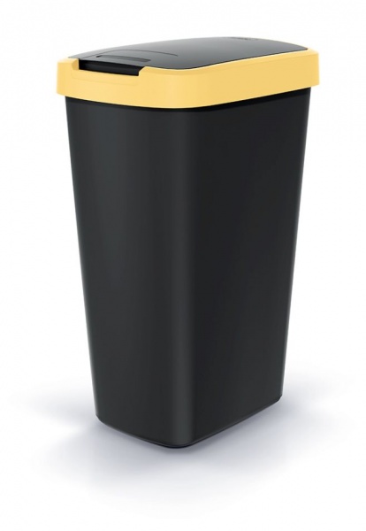 Контейнер для мусора PRP Compacta Q 45 л желтый 60888-1215