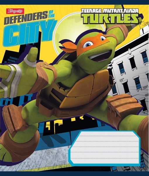 Комплект тетрадей TMNT Defenders 12 листов в линию 25 шт. YES