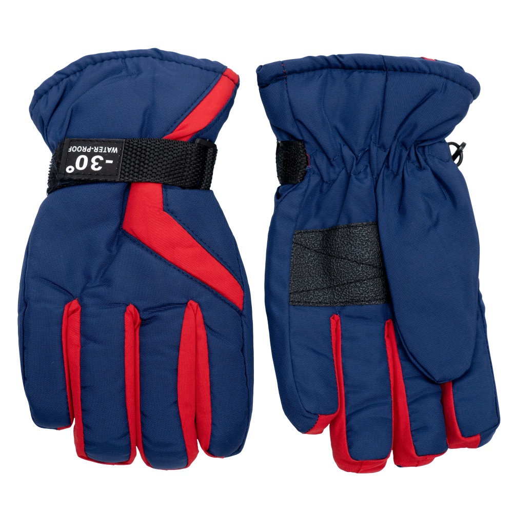 Варежки Devilon лыжные детские р.22 /синий 519384