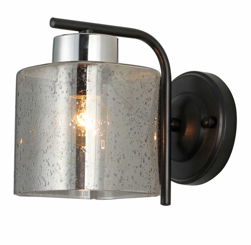 Бра Sensio Orlean 1x40 Вт E27 черный/хром LS-07380/1B-E2740W