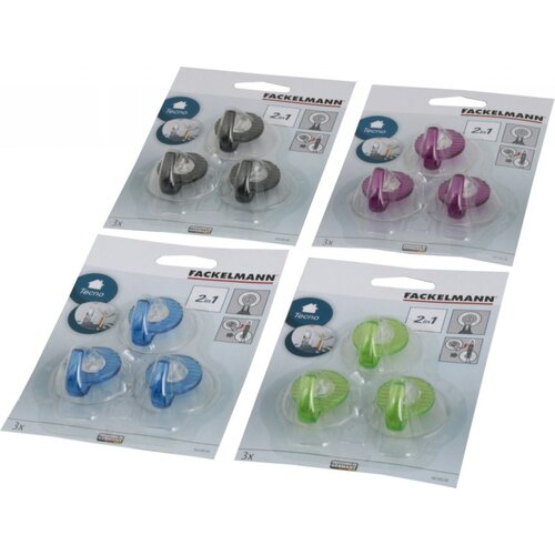 Набор крючков Fackelmann на присосках 3 шт. 16120