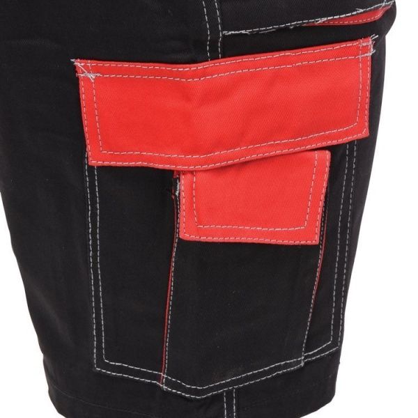 Шорты YATO р. XXL YT-80934 черный с красным