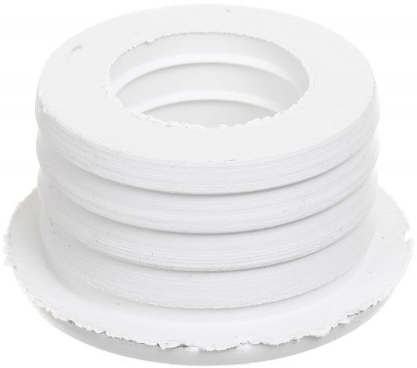 Редукція Rhein каналізаційна гумова 40x25 мм біла