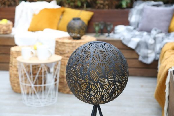 Світильник на сонячній батареї Luxform Samba IP44 чорний 26151.000.00 