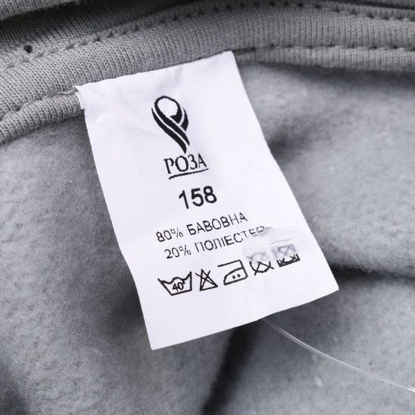 Платье Роза р.158 серый 210631 