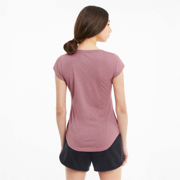 Футболка Puma Heather Cat Tee 51714722 р.L розовый