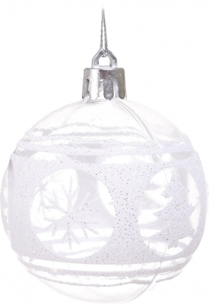 Набор елочных шаров Комплект № 28 d 60 мм 6 шт./уп.