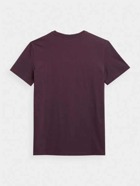 Футболка 4F TSHIRT M0988 4FAW22TTSHM0988-60S р.S фіолетовий