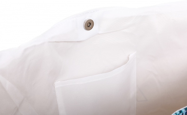 Сумка пляжная AVL Visual 45x31x15 белый