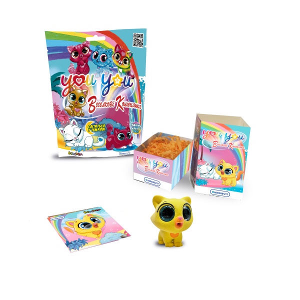 Ігрова фігурка-сюрприз Sbabam You You - Веселкові кошенята 58/CN-2020 