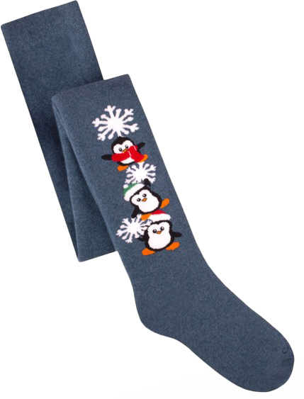 Колготки детские унисекс Duna махровые (4823094644662) 4462 р.98-104 см джинс