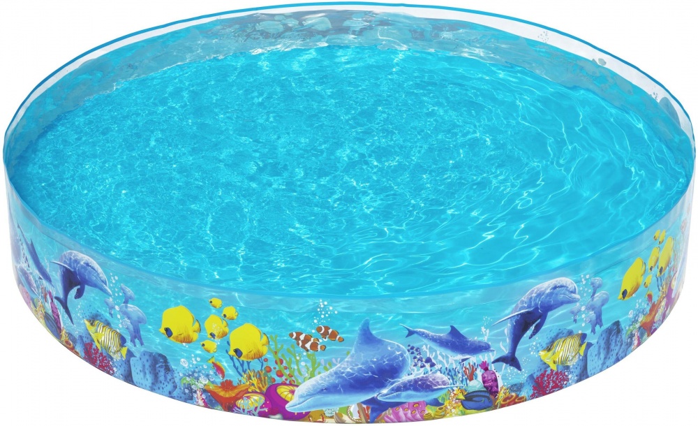 Бассейн надувной Bestway 244х46 см Odyssey Fill 'n Fun 3+ (55031)