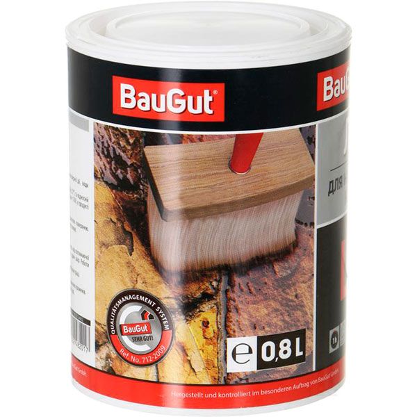 Лак для натурального камня LFU BauGut полумат 0,8 л прозрачный