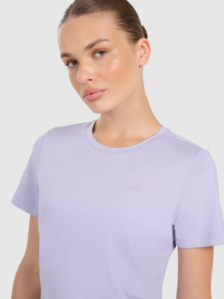 Футболка 4F TSHIRT FNK F1516 4FWAW25TFTSF1516-34S р.S голубой