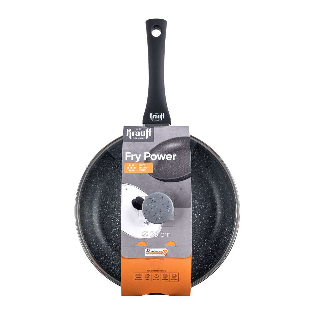 Сковорода з кришкою Krauff Fry Power 26 см 25-45-277