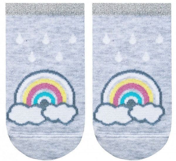 Носки детские Conte-Kids CK Active (ультракороткие) 17С-87СП 328 р.14 светло-серый 