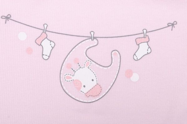 Боди Фламинго р.80 розовый 568-220 