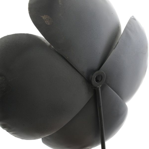 Декор настенный Ромашка 39x89 см серебряный 