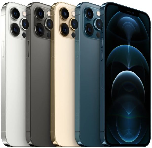 Смартфон Apple iPhone 12 Pro Max 256GB pacific blue (MGDF3FS/A)