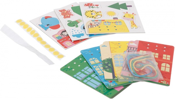 Игра настольная Fisher Price Цветные домики VT5303-26