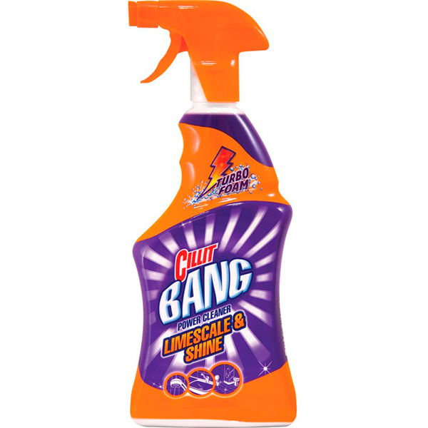 Засіб Cillit Bang для видалення вапна та іржі Limescale & Shine 0,75 л