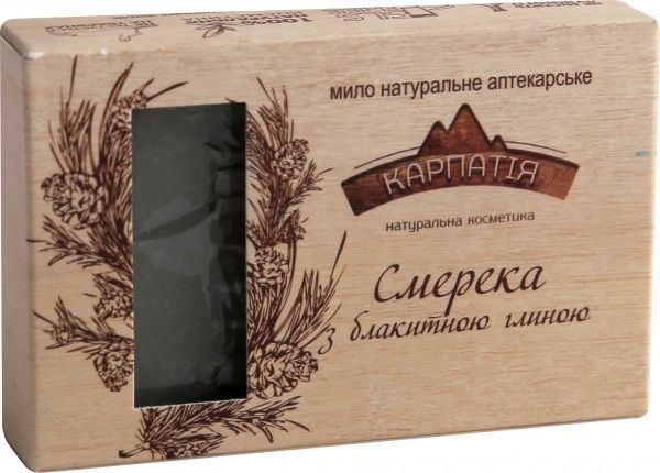 Мило органічне Карпатія Смерека 90 г