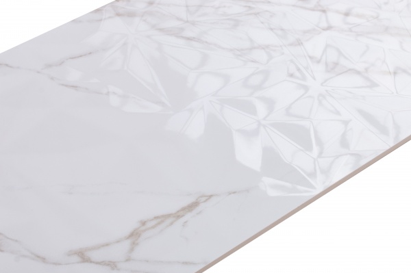 Плитка Allore Group Lazzaro Crystal Pearl W M/STR R Glossy 30x90 