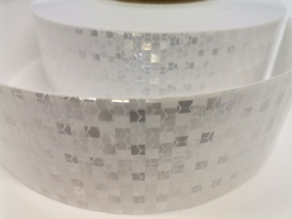 Стрічка світловідбивна Expert Fix самоклеюча біла 50x1000 мм