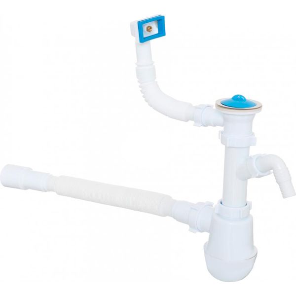 Сифон для кухонной мойки Water House сетка 1 