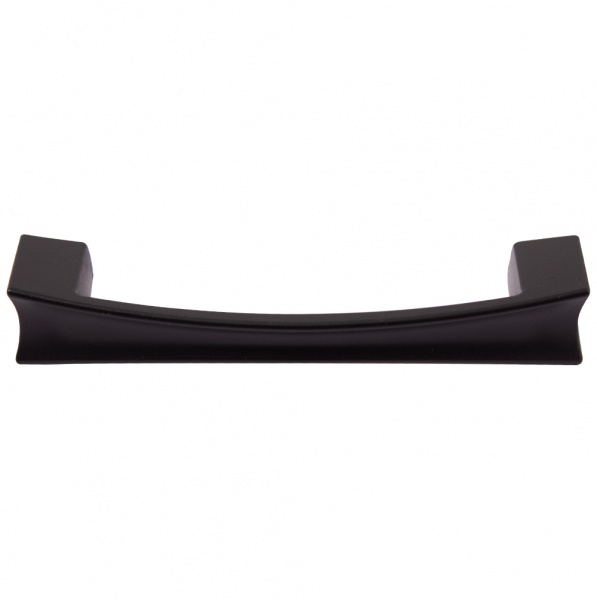 Меблева ручка накладна Comit P64204612 96 мм матовий чорний