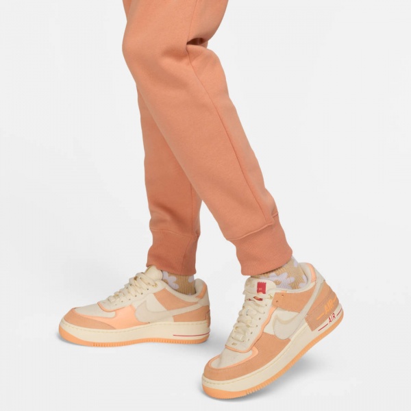 Брюки Nike W NSW PHNX FLC HR PANT STD DQ5688-225 р. S коричневый