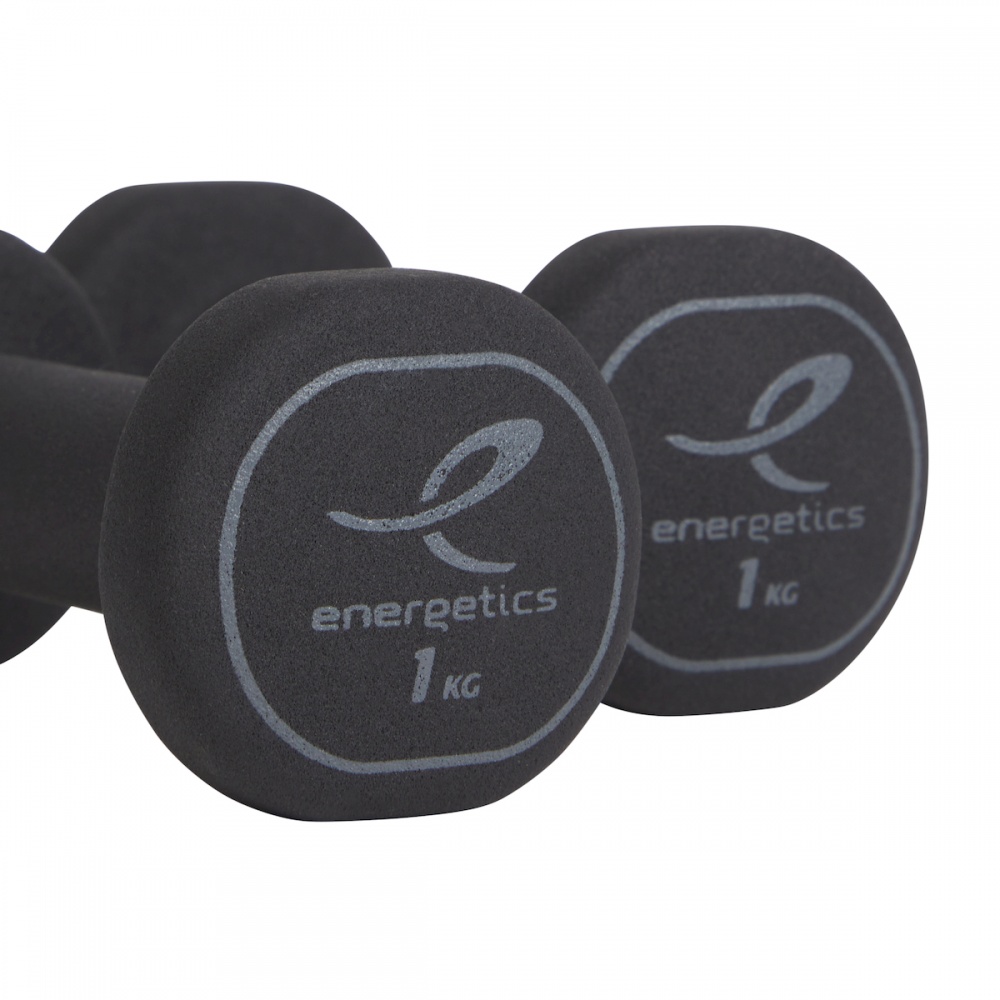 Гантелі Energetics 2 x 1 кг 106225-901050 сірий