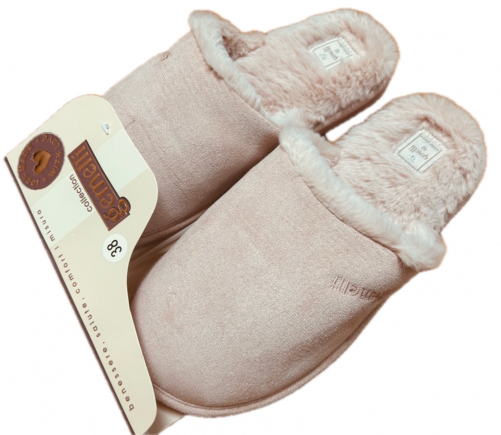 Капці домашні Gemelli Ярославна р.37 пудровий