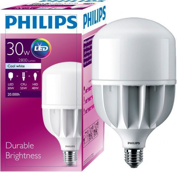 Лампа світлодіодна Philips TForce 30 Вт T100 матова E27 220 В 4000 К 929001937708 