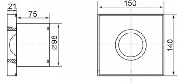 Вентилятор Electrolux Rainbow 100 EAFR-100T steel
