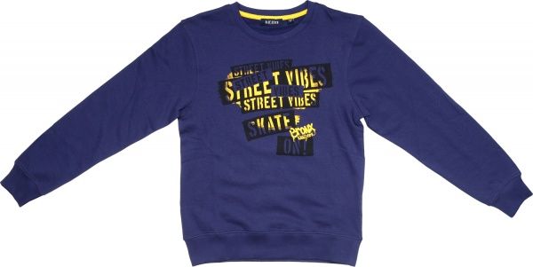 Свитшот Blue Seven синий с желтым 