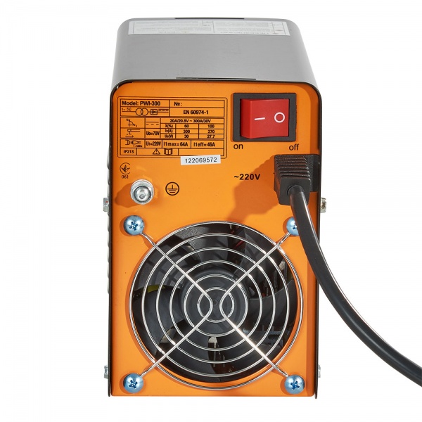 Инвертор сварочный Powercraft PWI-300 + маска сварщика Powercraft PW-120Н