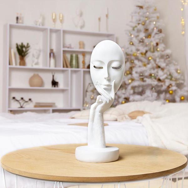 Статуэтка DH-ST-03 White Маска МВМ