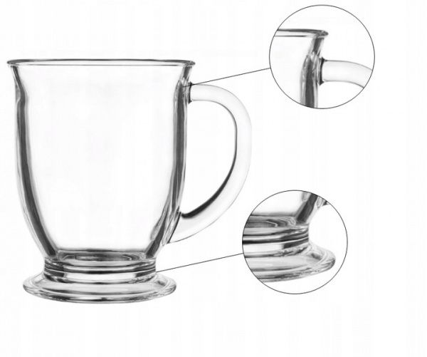 Чашка 400 мл прозора 10-0054-0400-0000-00 Glasmark