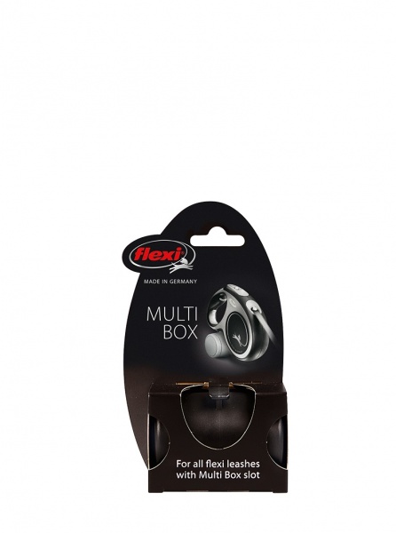 Поводок-рулетка Flexi Контейнер Multi Box FLEXI черный