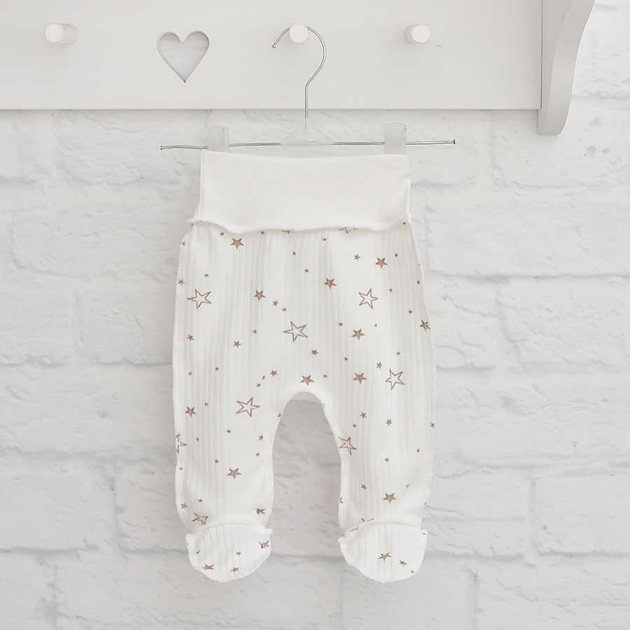 Ползунки Blanka Звездочка р.56-62 белый 14290