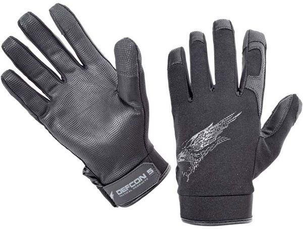 Рукавички Defcon 5 Shooting Gloves With Leather Palm р. M black D5-GLAV01 B/M