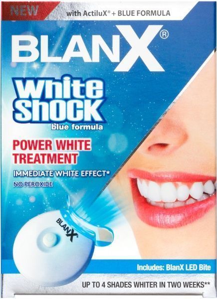 Зубна паста BlanX White Shock + активатор Led Bite 50 мл