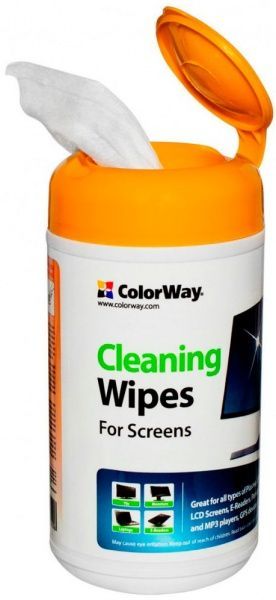 Салфетки чистящие ColorWay для LCD и TFT 100 шт (CW-1071/CW-1071) 