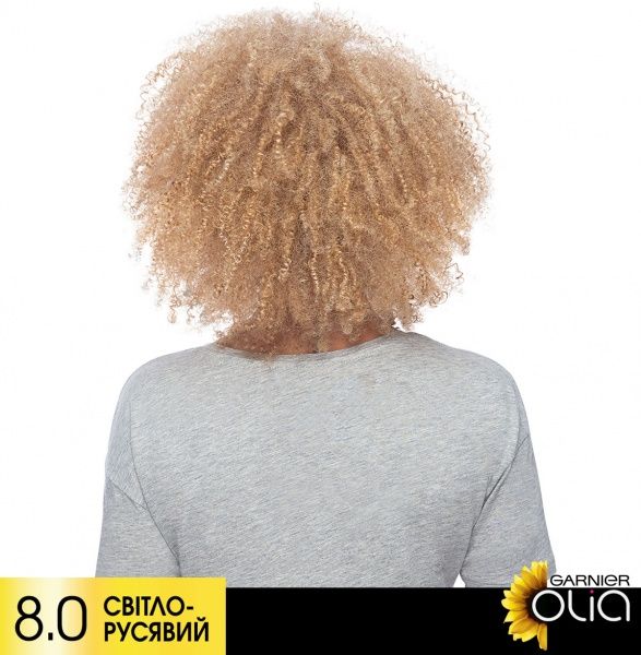 Фарба для волосся Garnier Olia 8.0 світло-русявий