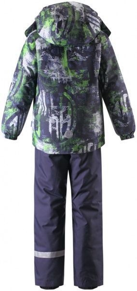 Комплект Reima (куртка + штаны) 8582 р.128 зеленыйтемно-синий 723732.9 