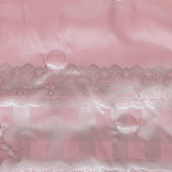 Покривало Жаккард 220x240 см Zastelli рожевий 